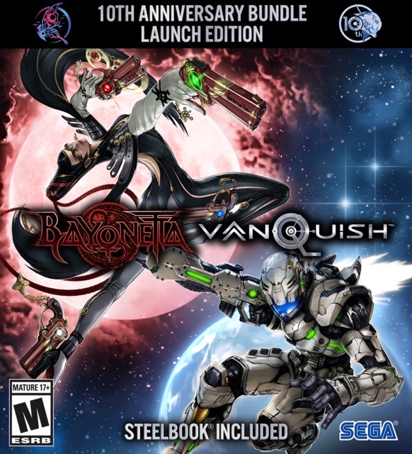 Trader Games - BAYONETTA & VANQUISH 10TH ANNIVERSARY - BUNDLE LAUNCH EDITION PS4 EURO NEW (GAME IN ENGLISH/FRANCAIS/DE/ES/IT) on